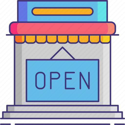 Open, store, shop, market icon - Download on Iconfinder