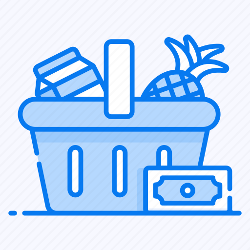 Food bucket, food pricet, food shopping, grocery price, grocery shopping icon - Download on Iconfinder