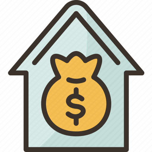 Mortgage, property, estate, price, house icon - Download on Iconfinder