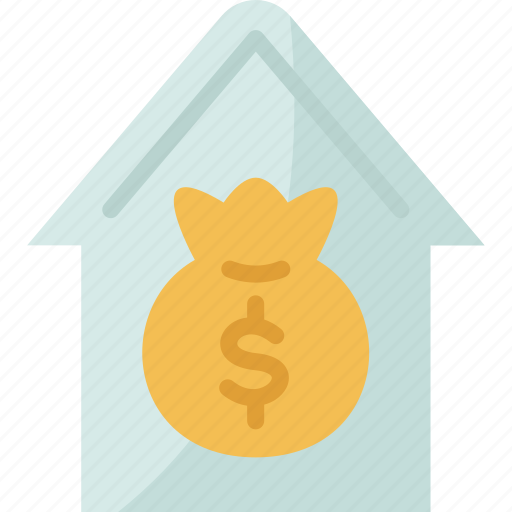Mortgage, property, estate, price, house icon - Download on Iconfinder