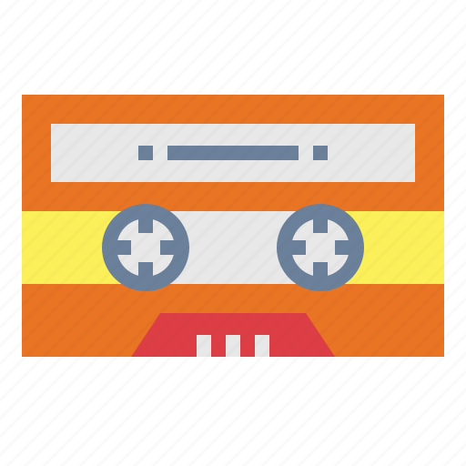 Cassette, electronics, music, recording icon - Download on Iconfinder