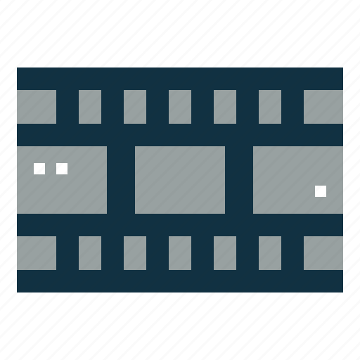 Film, microfilm, movie, scene, stripe icon - Download on Iconfinder