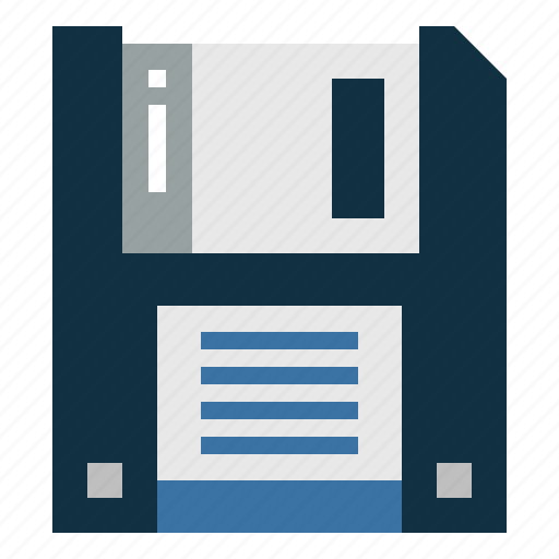 Disk, diskette, floppy, save, technology icon - Download on Iconfinder