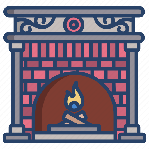 Fireplace icon - Download on Iconfinder on Iconfinder