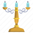 candle, stand
