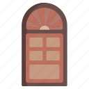 wooden, door