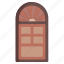 wooden, door 