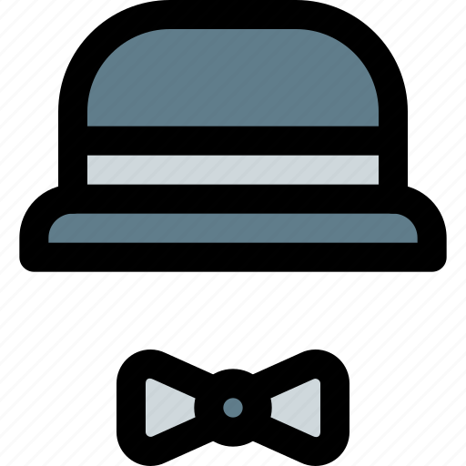 Retro, hat, bow, style icon - Download on Iconfinder