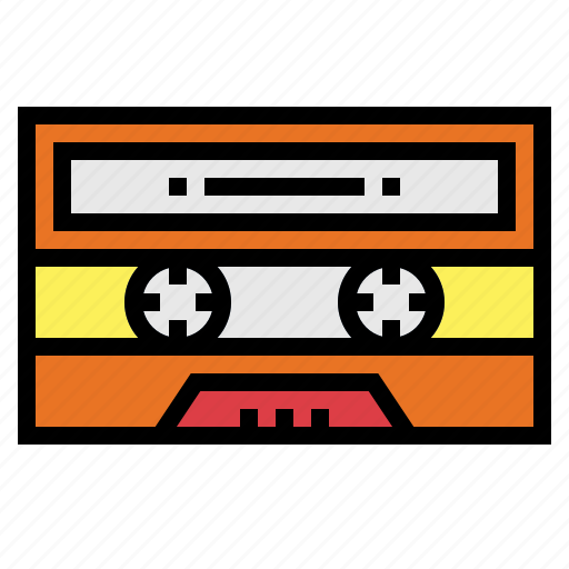 Cassette, electronics, music, recording icon - Download on Iconfinder