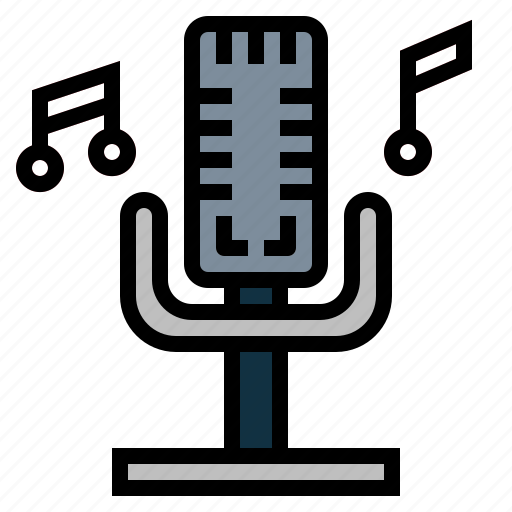 Microphone, music, radio, sound icon - Download on Iconfinder