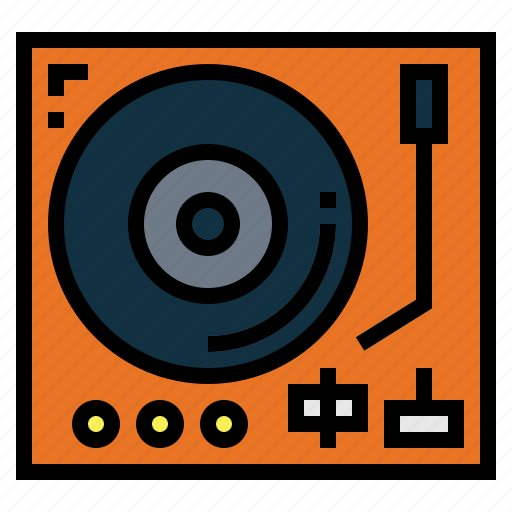 Music, sound, technology, turntable icon - Download on Iconfinder