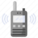 walkie, talkies, frequency, communications, police, retro, technology