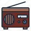 radio, gadget, electronic, retro, classic 