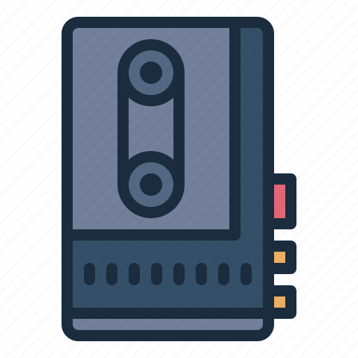 Gadget, electronic, retro, classic, voice recorder icon - Download on Iconfinder