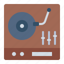 turntable, music, player, gadget, electronic, retro, classic