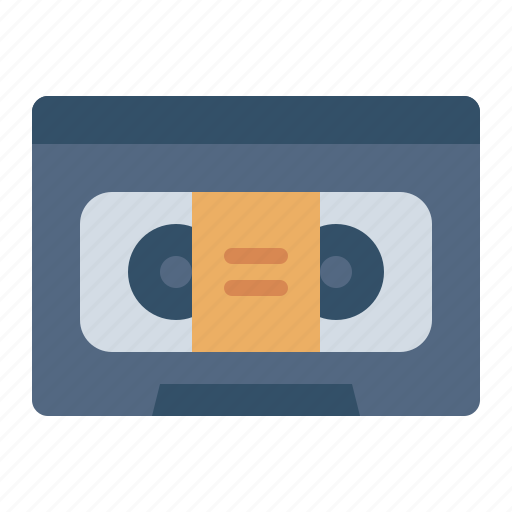 Vhs, music, gadget, electronic, retro, classic icon - Download on Iconfinder