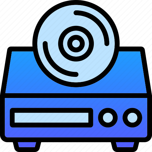 Cd, player, disk, play, multimedia icon - Download on Iconfinder