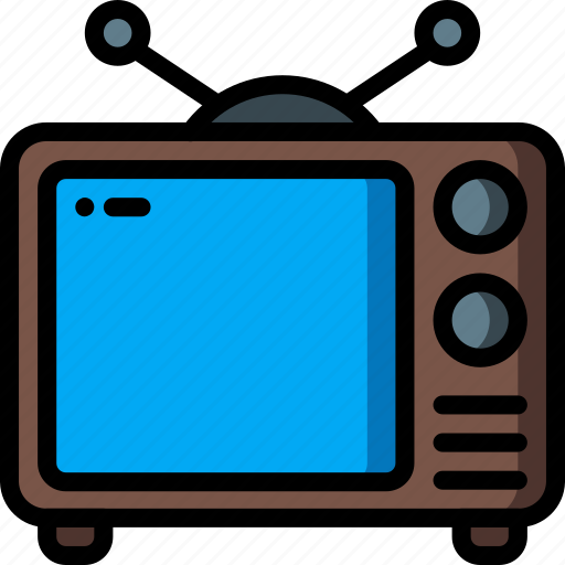 Entertainment, retro, screen, television, tube icon - Download on Iconfinder