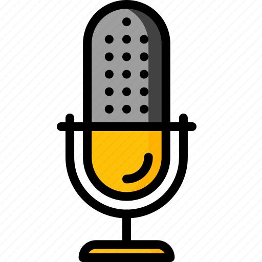 Microphone, music, radio, record, retro, sound, tech icon - Download on Iconfinder