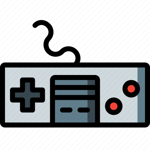 Console, controller, famicom, nes, retro, tech, video game icon - Download on Iconfinder