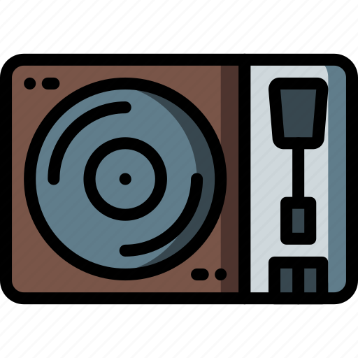Music, retro, stereo, turntable, vinyl icon - Download on Iconfinder