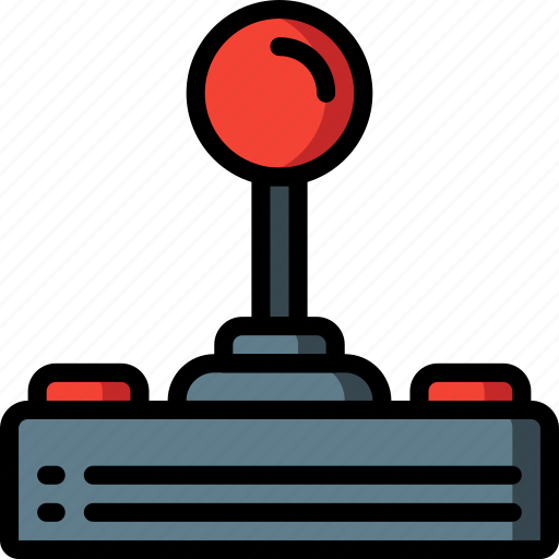Atari, controller, game, joystick, retro, tech, video game icon - Download on Iconfinder