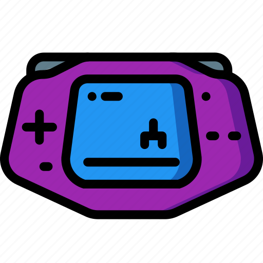 Advance, console, gameboy, handheld, retro, tech, video game icon - Download on Iconfinder