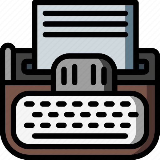 Retro, type, typing, ultra, write, writter icon - Download on Iconfinder