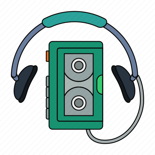 Cassette, mp3, music, music player, play, retro, song icon - Download on Iconfinder