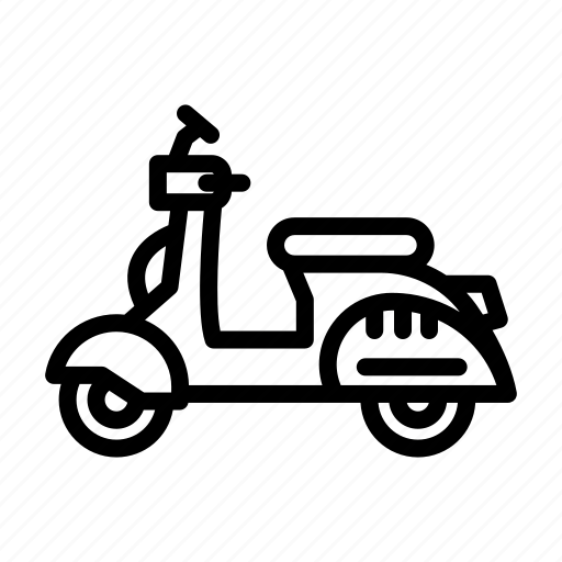 Vintage, scooter, motorcycle, motorbike, classic, vespa icon - Download on Iconfinder