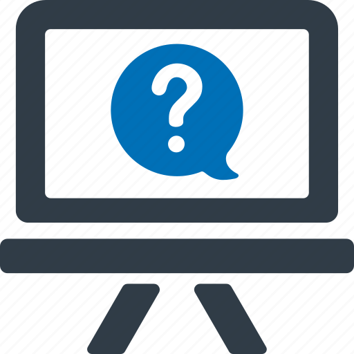 Question, answer, exam, questionnaire, survey, test, quiz icon - Download on Iconfinder