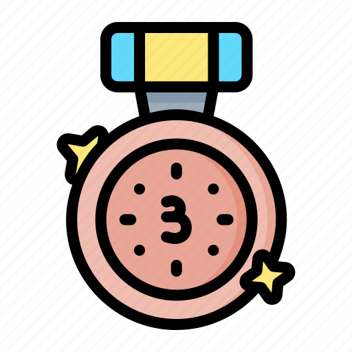 Award, badge, place, reward, second icon - Download on Iconfinder