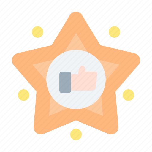 Guarantee, medal, reward, tag, thumb icon - Download on Iconfinder