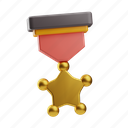 medal, star, badge, award, bookmark, male, prize, winner, rating