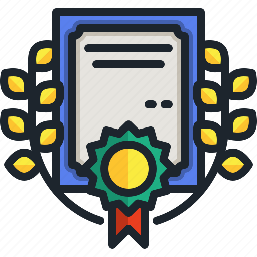 Diploma, degree, certification, education, graduation icon - Download on Iconfinder