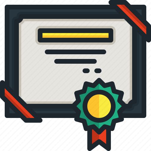Diploma, patent, certificate, contract, degree icon - Download on Iconfinder
