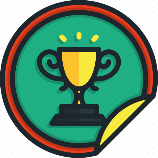 Sticker, reward, badge, award icon - Download on Iconfinder