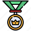 badge, crown, sports, competition, bestz 