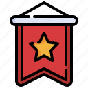 badge, insignia, rank, military, star