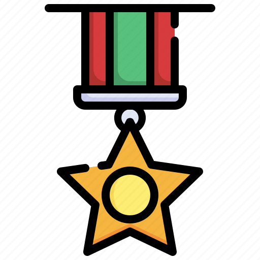 Medal, sports, insignia, star, reward icon - Download on Iconfinder