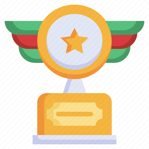 Award, cup, wings, winner, prize icon - Download on Iconfinder