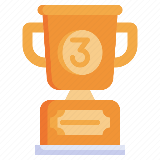 Bronze, cup, third, prizes, trophy, award icon - Download on Iconfinder