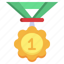 gold, medal, 1st, place, winner, award