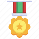 medal, sports, reward, insignia, star