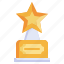 trophy, star, reward, competition, prizes 