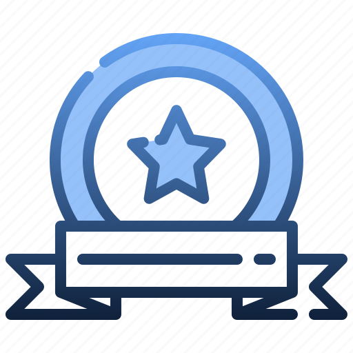 Medal, champion, winner, star, sports, competition icon - Download on Iconfinder