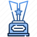 trophy, reward, winner, award, star