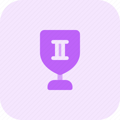 Roman, shield, trophy, two, rewards icon - Download on Iconfinder