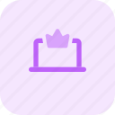 crown, laptop, rewards, monitor