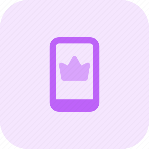 Crown, mobile, rewards, smartphone icon - Download on Iconfinder